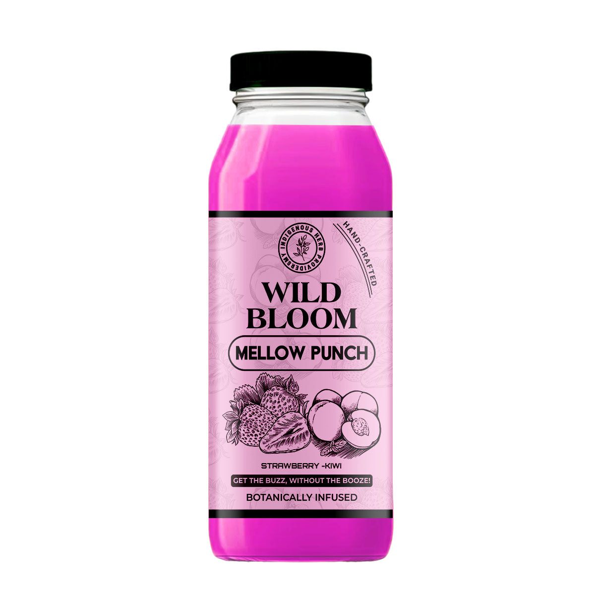 Mellow Punch Strawberry kiwi  12oz